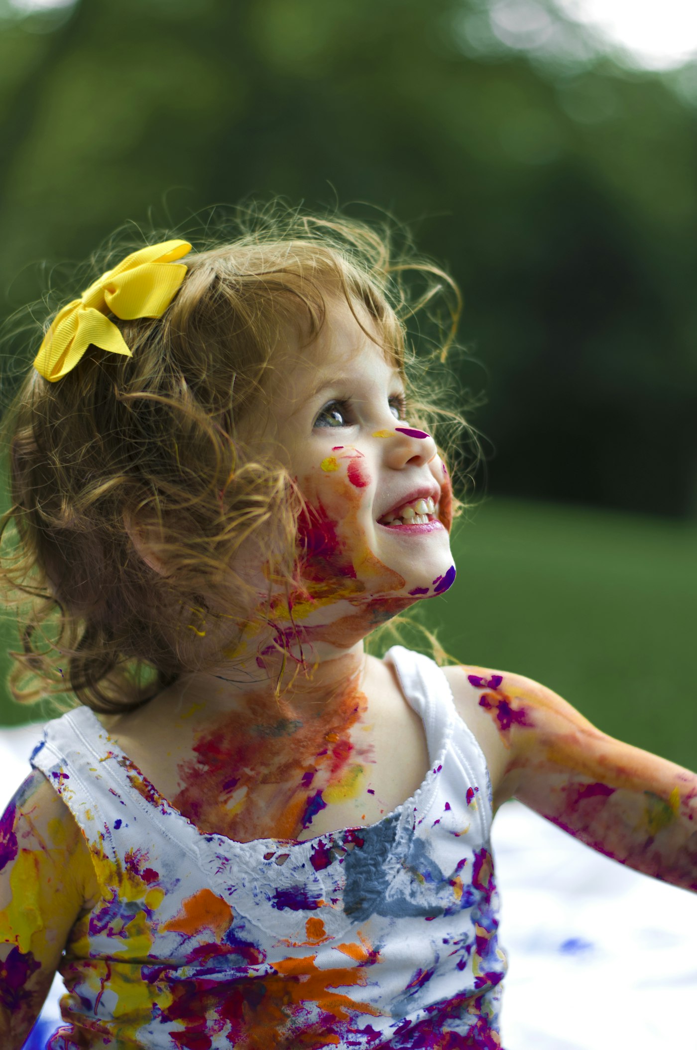 Children playing outdoors